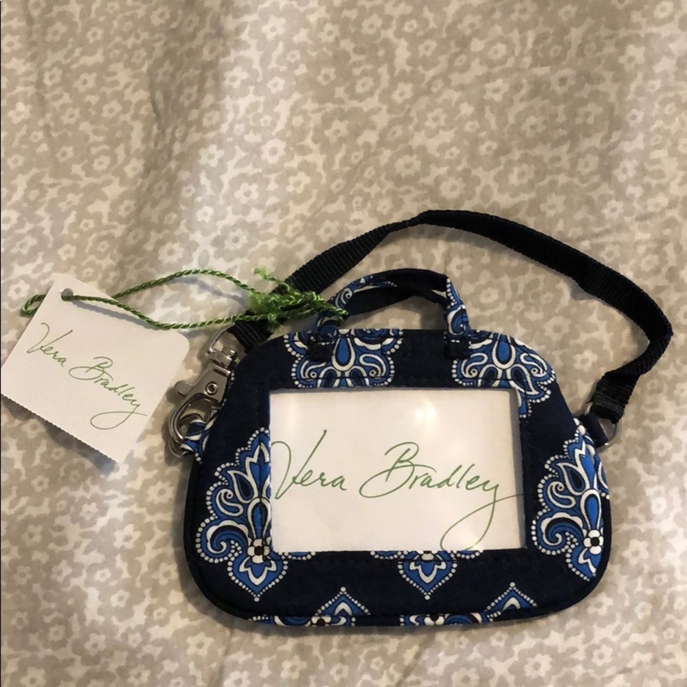 VERA BRADLEY luggage tag NWT CALYPSO PRINT